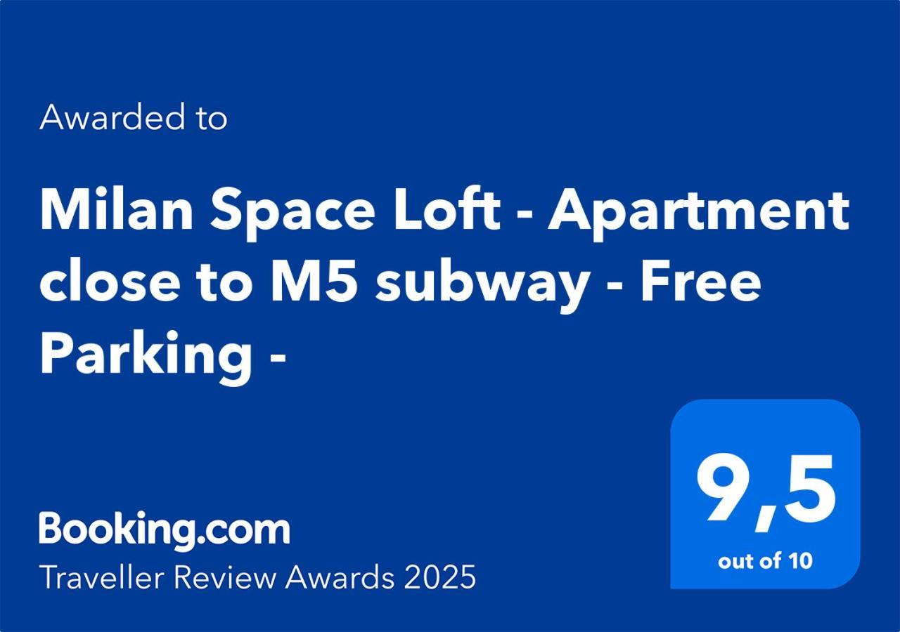 Milan Space Loft - Apartment Close To M5 Subway - Free Parking - Sky & Netflix Tv Exterior photo